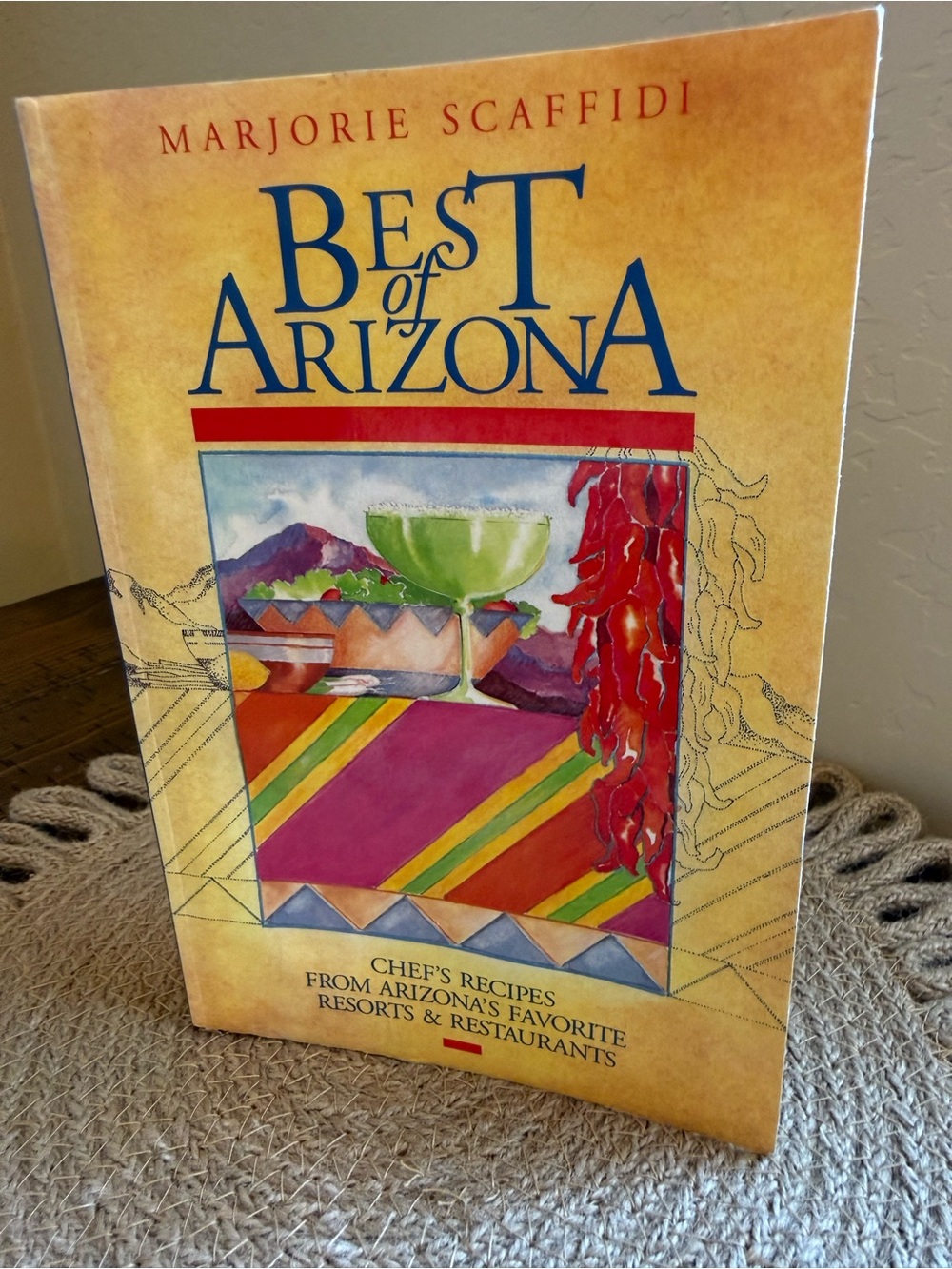 Vintage Best of Arizona Cookbook 1992 Southwest Recipes Desert Cooking Retro